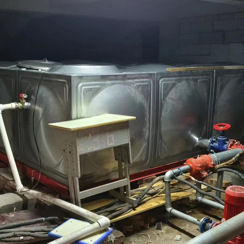 山東省菏澤市定陶區實驗小學消防改造水箱項目